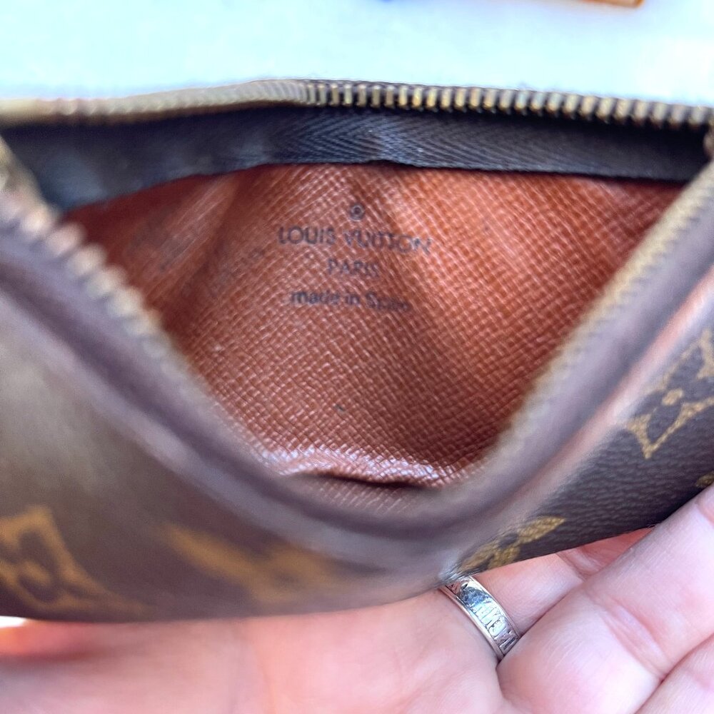 Louis Vuitton Monogram Pochette Clé ЕР3007 Coin & Key Case Z zgriffin58 - Picture 4 of 12